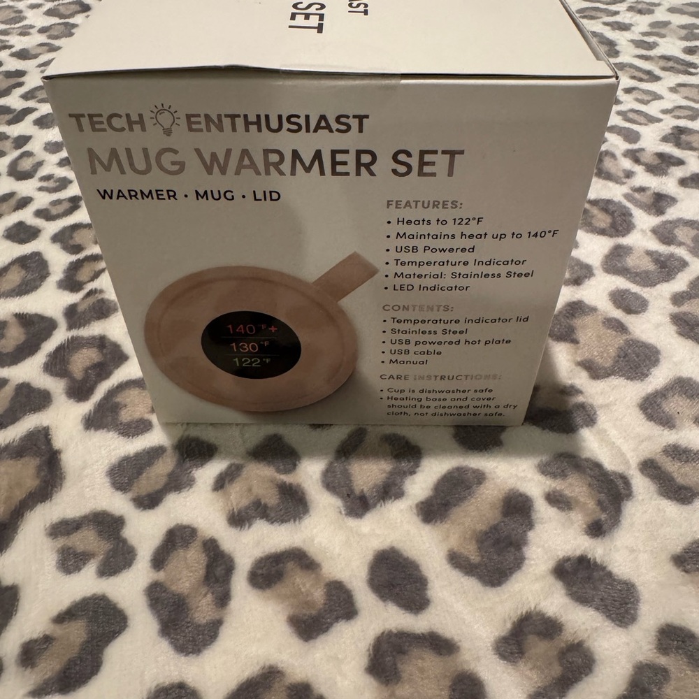 Tech Enthusiast Mug Warmer Set - White Mug & Base - Picture 3 of 5